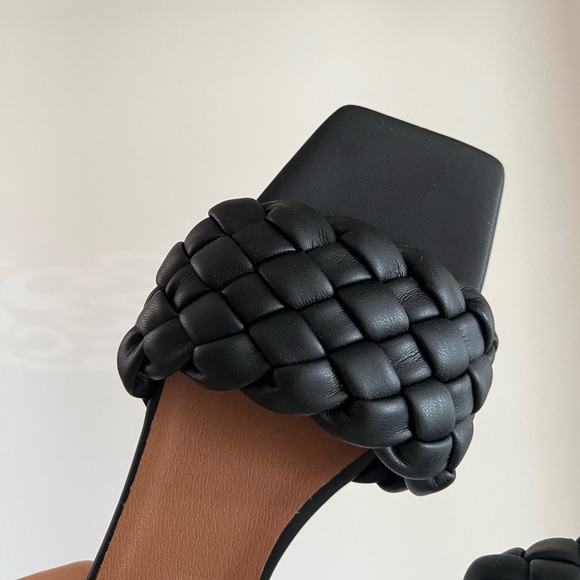 L’intervalle LEATHER Shoes Slides Sandals Flats - Picture 5 of 5